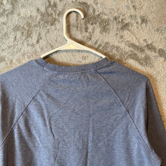 Patagonia (Women's XS) Fitz Roy Bison Ahnya Crewneck Pullover Sweatshirt Blue - Picture 2 of 7